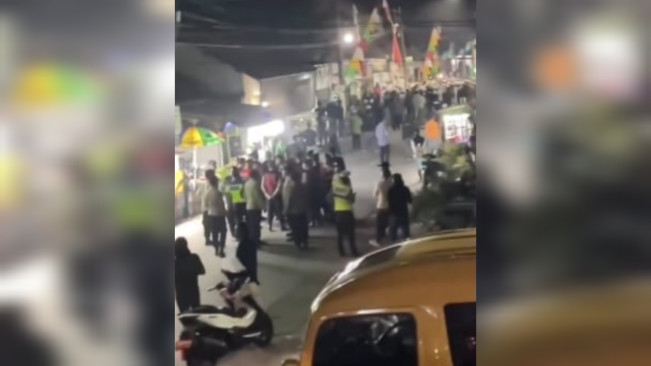 Polisi turun ke lokasi bentrokan di Pemalang. [Istimewa]